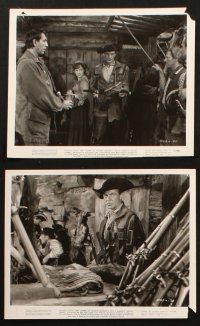 5w478 UNCONQUERED 8 8x10 stills '47 Cecil B. DeMille, Gary Cooper, Paulette Goddard!