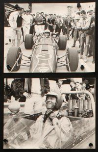 5w274 WINNING 17 Dutch 7.25x9.5 stills '69 Paul Newman, Joanne Woodward, Indy car racing images!