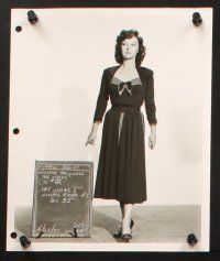 5w623 WITH A SONG IN MY HEART 6 8x10 key book stills '52 cool wardrobe tests of Susan Hayward!