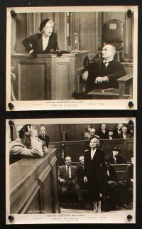 5w323 WITNESS FOR THE PROSECUTION 13 8x10 stills '58 Billy Wilder, Tyrone Power, Charles Laughton!
