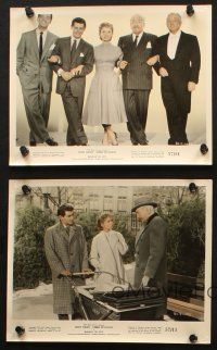 5w078 BUNDLE OF JOY 5 color 8x10 stills '57 Debbie Reynolds, Eddie Fisher, Adolphe Menjou, Noonan