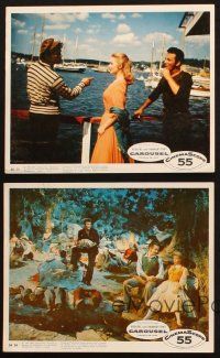 5w100 CAROUSEL 4 color 8x10 stills '56 Shirley Jones, Gordon MacRae, Rodgers & Hammerstein musical!