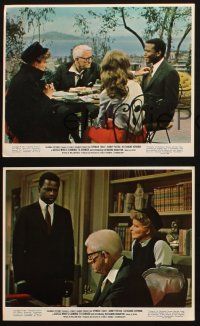 5w137 GUESS WHO'S COMING TO DINNER 3 color 8x10 stills '67 Spencer Tracy, Kate Hepburn, Poitier!