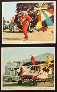 5w084 GYPSY MOTHS 5 color 8x10 stills '69 Burt Lancaster, John Frankenheimer, sky diving images!