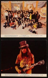 5w114 MAD DOGS & ENGLISHMEN 4 color 8x10 stills '71 images of Leon Russell with Joe Cocker!