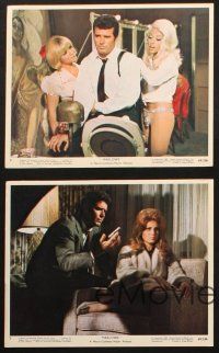 5w088 MARLOWE 5 color 8x10 stills '69 James Garner, Carroll O'Connor, Gayle Hunnicutt!