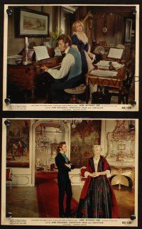 5w154 SONG WITHOUT END 3 color 8x10 stills '60 Bogarde as Franz Liszt, Genevieve Page