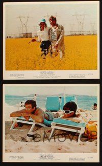 5w121 TWO FOR THE ROAD 4 color 8x10 stills '67 Audrey Hepburn & Albert Finney, Stanley Donen!