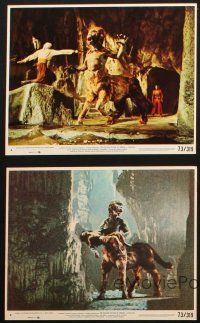 5w109 GOLDEN VOYAGE OF SINBAD 4 8x10 mini LCs '73 great special effects scenes by Ray Harryhausen!