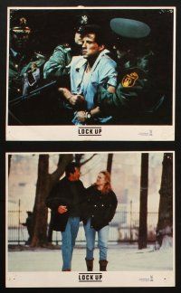 5w033 LOCK UP 8 8x10 mini LCs '89 Sylvester Stallone in prison, Donald Sutherland!