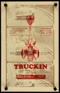 5x337 TRUCKIN Canadian '72 The Grateful Dead, Bob Dylan, images of hippie bus!