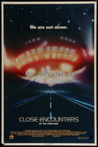 5x703 CLOSE ENCOUNTERS OF THE THIRD KIND commercial poster '77 Spielberg, we are not alone!