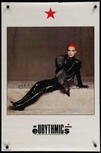 5x717 EURYTHMICS commercial poster '84 image of Annie Lennox in sexy outfit!