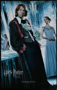 5x734 HARRY POTTER & THE GOBLET OF FIRE commercial poster '05 Rupert Grint as Ron at Yule Ball