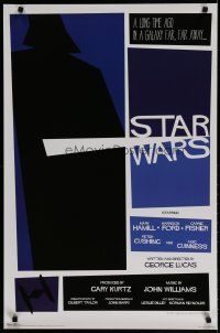 5x803 STAR WARS commercial poster '09 Russell Walks artwork w/thanks to Saul Bass!