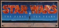 5x806 STAR WARS THE FIRST TEN YEARS signed & numbered art print '87 by artist John Alvin!