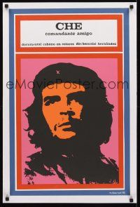 5x175 CHE COMANDANTE AMIGO reprint Cuban R90s great silkscreen art of revolutionary!