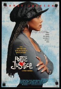 5x562 POETIC JUSTICE mini poster '93 Tupac Shakur, Regina King, cool profile of Janet Jackson!