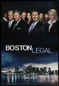 5x223 BOSTON LEGAL tv poster '07 James Spader, William Shatner, Candice Bergen!