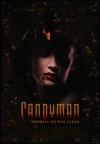 5x472 CANDYMAN 2 2-sided special 17x25 '95 Farewell to the Flesh, Clive Barker's horror novel!
