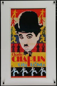 5x832 CITY LIGHTS REPRODUCTION '84 Charlie Chaplin as the Tramp, boxing!