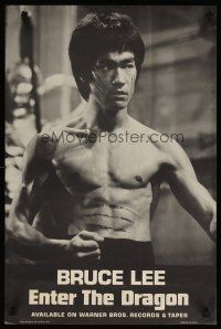 5x486 ENTER THE DRAGON soundtrack poster '73 Bruce Lee classic, the movie that made him a legend!