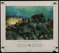 5x509 HISTORY OF THE UNITED STATES ARMY special 21x24 '53 art of Breakthrough at Chipyong-Ni!
