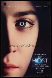 5x514 HOST mini poster '13 Saoirse Ronan, Jake Abel, Max Irons, sci-fi!
