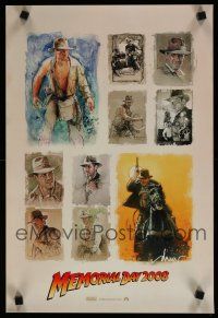 5x518 INDIANA JONES & THE KINGDOM OF THE CRYSTAL SKULL special 14x20 '08 art of Harrison Ford!