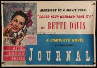 5x429 LADIES' HOME JOURNAL special 28x40 '42 could your husband take marriage to a star?!