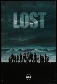 5x231 LOST tv poster '04 Josh Holloway, Naveen Andrews, Evangeline Lilly, first season!