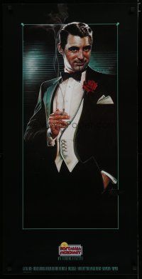 5x647 NOSTALGIA MERCHANT video poster '85 cool Drew Struzan art of smoking Cary Grant!