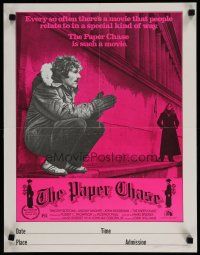 5x141 PAPER CHASE college showing '73 Tim Bottoms tries to make it through law school, Wagner!