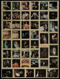 5x552 PAUL MCCARTNEY & WINGS record album insert poster '73 Band On The Run, cool Polaroids!