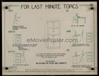 5x558 PEABODY VISUAL AIDS special 17x22 '30s try the vertical file for last minute topics!