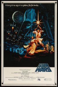 5x805 STAR WARS style B commercial poster '93 George Lucas classic sci-fi epic, Hildebrandt art!