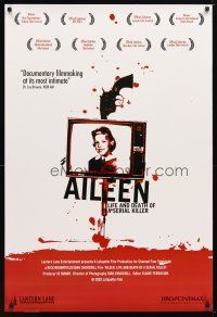 5y023 AILEEN LIFE & DEATH OF A SERIAL KILLER 1sh '03 Nick Broomfield documentary of Wuornos!