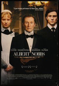 5y030 ALBERT NOBBS DS 1sh '11 image of Glenn Close in the title role!
