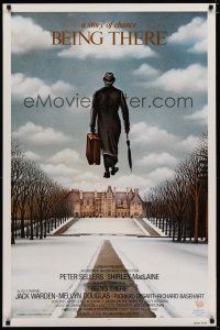 5y093 BEING THERE int'l 1sh '80 Peter Sellers, Shirley MacLaine, directed by Hal Ashby!