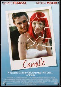 5y134 CAMILLE 1sh '08 James Franco, Sienna Miller, about a marriage that lasts forever!
