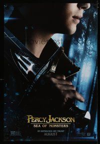 5y577 PERCY JACKSON: SEA OF MONSTERS style A teaser DS 1sh '13 Logan Lerman, in demigods we trust!