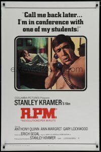 5y614 R.P.M. int'l 1sh '70 Anthony Quinn, Ann-Margret, Gary Lockwood, directed by Stanley Kramer!