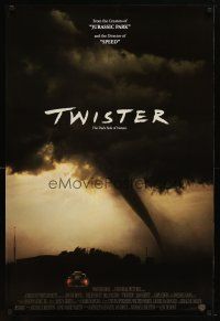 5y779 TWISTER int'l 1sh '96 storm chasers Bill Paxton & Helen Hunt, cool image of tornado!