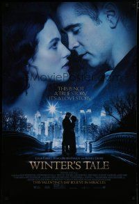 5y829 WINTER'S TALE advance DS 1sh '14 Colin Farrell, Jessica Brown Findlay, Jennifer Connelly!