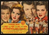 5z292 TIME, THE PLACE & THE GIRL Spanish herald '46 Dennis Morgan, Jack Carson, Paige, Vickers
