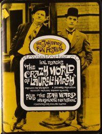 5z660 JAY WARD FUN FESTIVAL pressbook '68 The Crazy World of Laurel & Hardy + lots of cartoons!