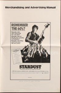5z885 STARDUST pressbook '74 Michael Apted directed, they made David Essex a rock & roll! god!