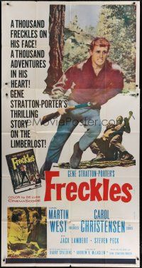 6a472 FRECKLES 3sh '60 from Gene Stratton-Porter's thrilling story on the limberlost!