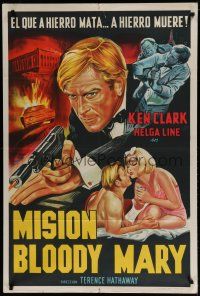 6a199 AGENT 077 MISSION BLOODY MARY Argentinean '65 Grieco's Agente 077 missione Bloody Mary!