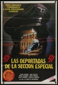 6a236 DEPORTED WOMEN OF THE SS SPECIAL SECTION Argentinean '76 wild image of naked ladies & Nazi!
